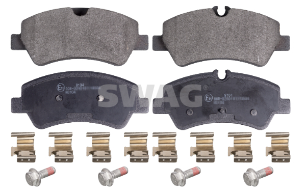 Set placute frana,frana disc 50 91 6963 SWAG